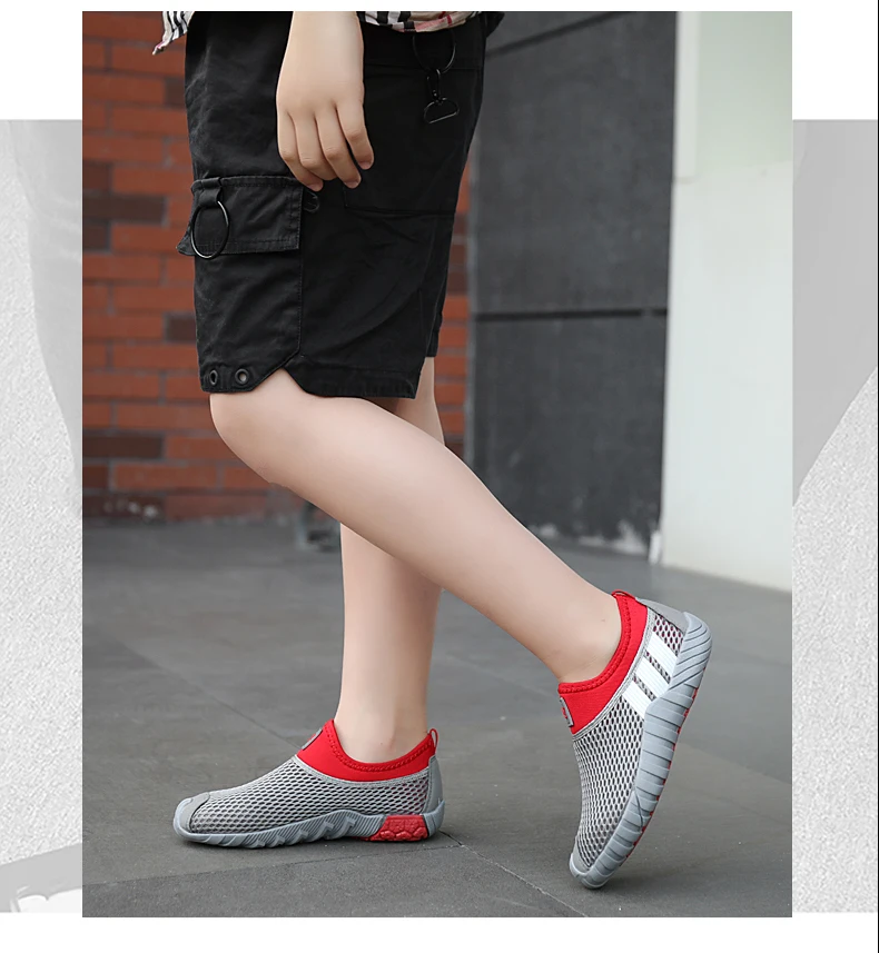 

2019 new boys net shoes summer mesh casual breathable boys shoes breathable mesh big children fashion shoes