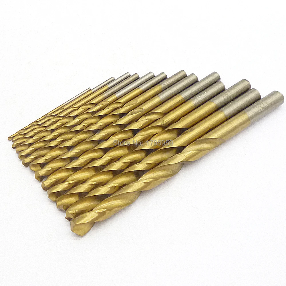 Buy 13pc Titanium Hss Twist Drill Bits Set Round shank