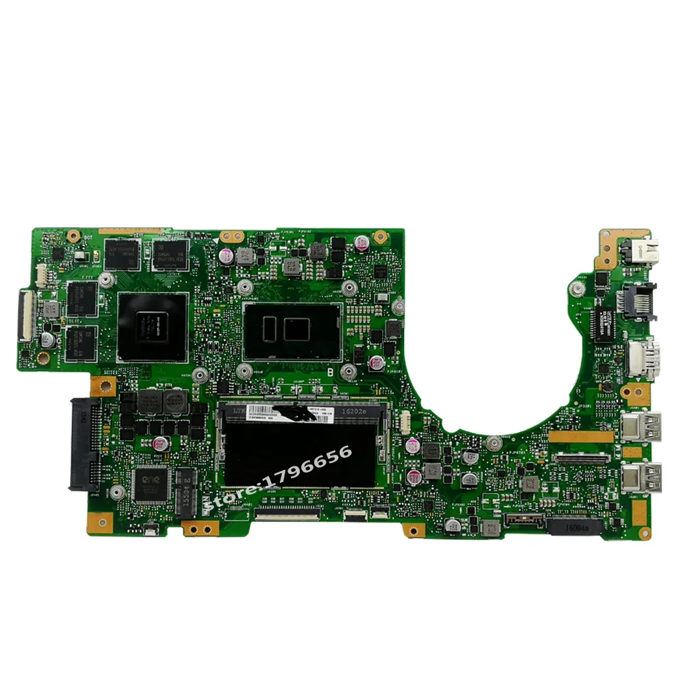K501UW материнская плата для ноутбука For Asus K501UWK K501U K501 оригинальная DDR4 4G RAM I5 6200U