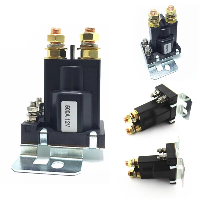 Новый DC 12 V/24 V 500A лебедка реле Вкл/Выкл Авто выключатель питания пластиковый