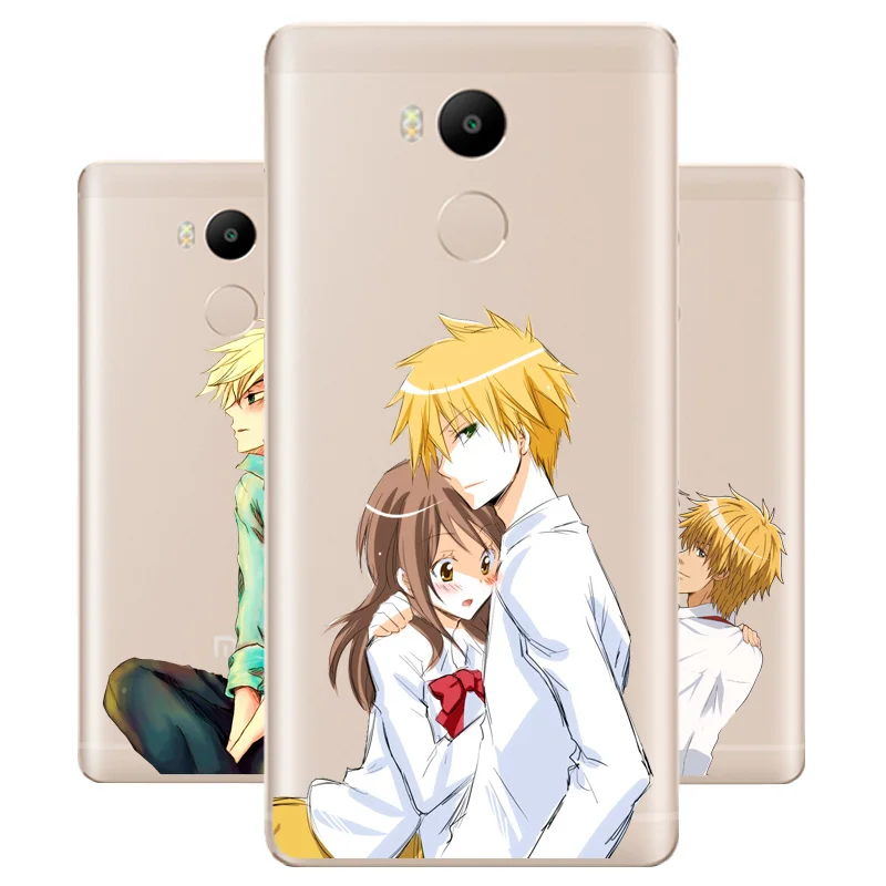 DREAMFOX M536 Maid Sama Soft TPU Silicone Case Cover For Xiaomi Redmi Note 3 4 5 Plus 3S 4A 4X 5A Pro Global |