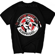 Летняя модная мужская футболка Nate Diaz, новая забавная футболка MMA с рукавом реглан, хлопковая Футболка с круглым вырезом