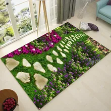 Простой Модный садовый домашний гостиной диван журнальный столик коврик для балкона спальни полный зеленый прямоугольный плавающее окно пустой