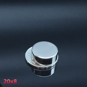 

10pcs neodymium magnet 20x8mm N35 Small Disc power Strong magnets 20*8 mm Rare Earth Neodymium Magnets 20x8 mm