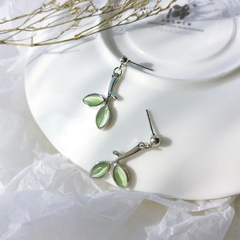 ピアス EOU STUDIO Easy Earring04SV 陶磁器ピアス/イヤリング 〈circle_large〉 No.006 Oakmoss
