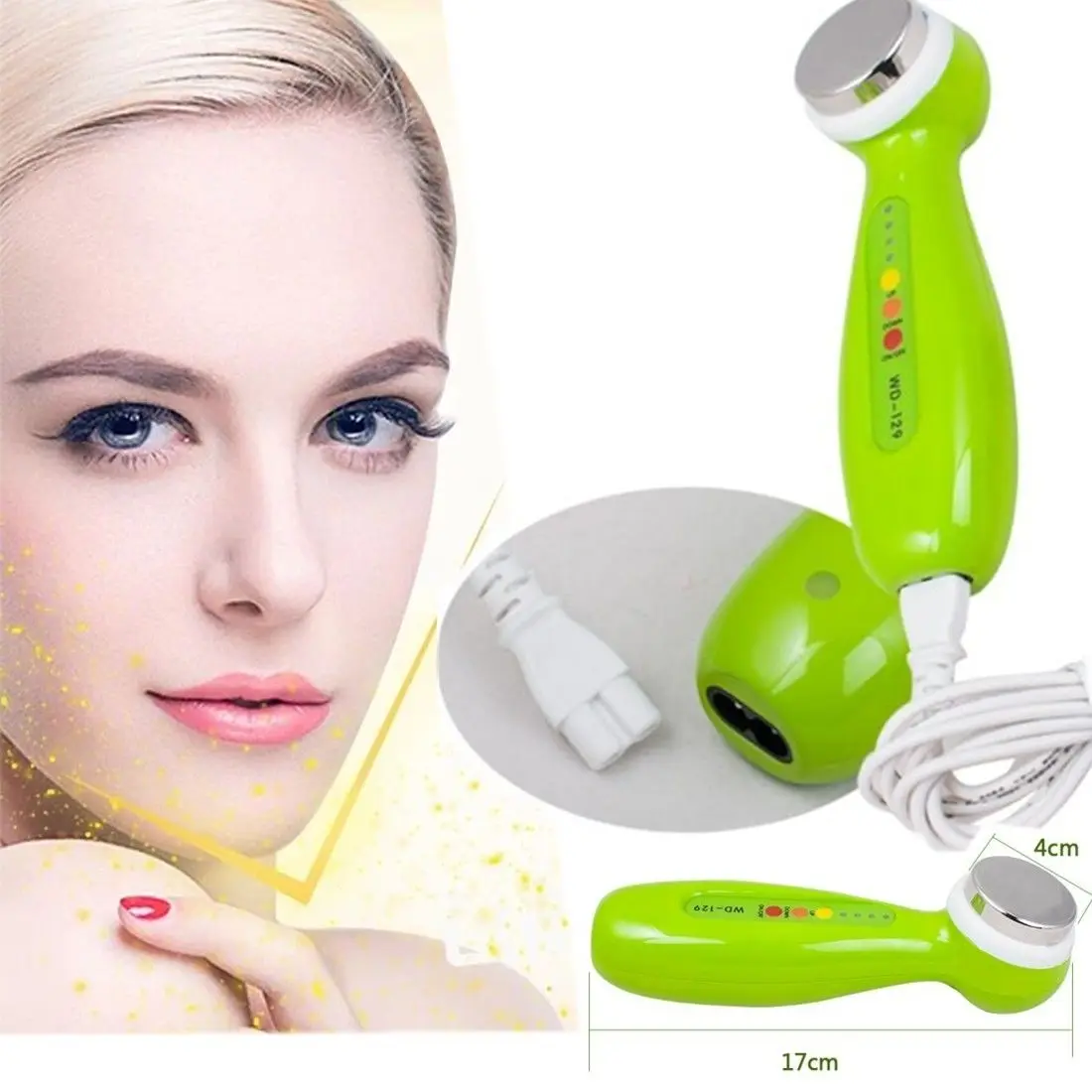 

Highly Welcomed By Female Ultrasound Ultrasonic Frequency Control Anti Aging Removed Wrinkle Beauty Skin Device