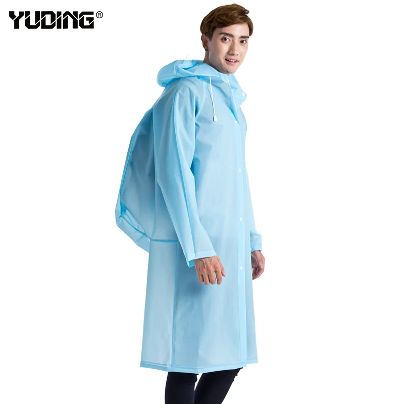Yuding Hooded Lady Raincoat Lightweight Portable Man/woman Raincoat  Impermeable Trench Unisex Rain Poncho For /touring/cycling - Raincoats -  AliExpress
