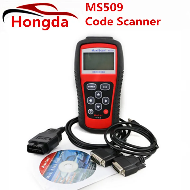 

Ms509 Obdii/eobd Code Reader Autel Maxiscan Ms509 Auto Scanner Coverage(us, Asian & European) Ms 509