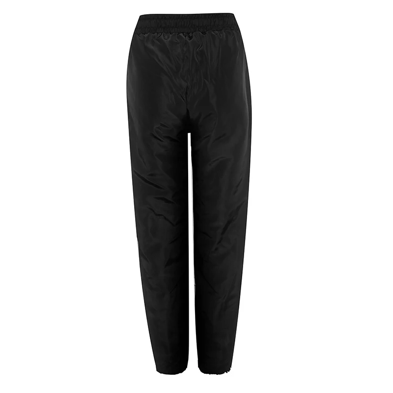 New 2019 Ladies Summer Loose Casual Pants Stitching Contrast Color High Waist Beam Pants Women'S Street Harem Pants Trousers New 2019 Ladies Summer Loose Casual Pants Stitching Contrast Color High Waist Beam Pants Women'S Street Harem Pants Trousers