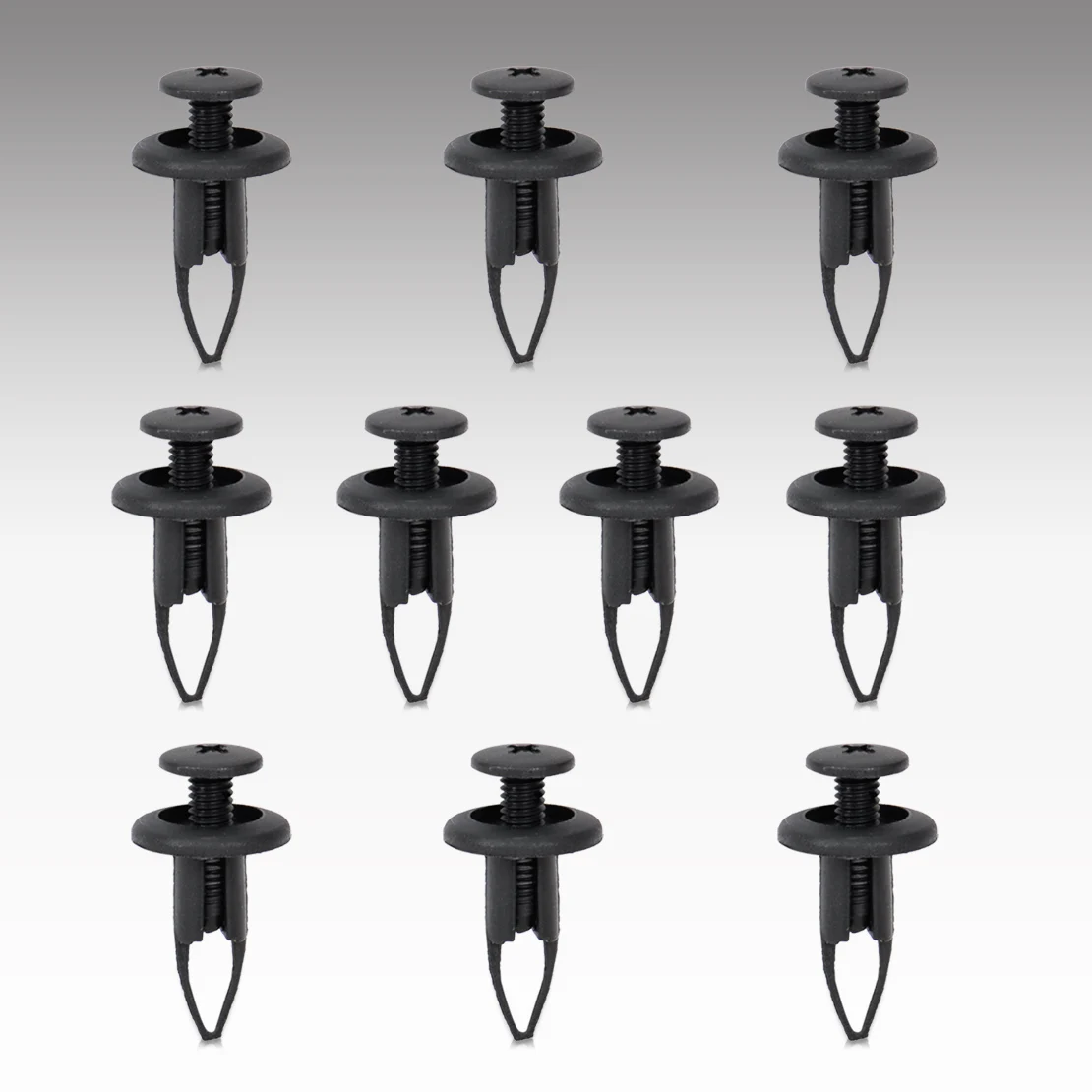 

DWCX 10x Bumper Fastener Rivet Clips Retainer 90467-09127 for Toyota Avalon Corolla Camry Solara 1998 - 2010 2011 2012 2013 2014