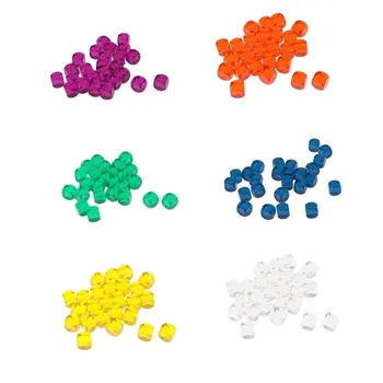 

150Pcs 6 Sided Clear Acrylic Dice DIY 16mm D6 Blank Dices for Dungeons and Dragons MTG RPG Party Table Game Toys Gift