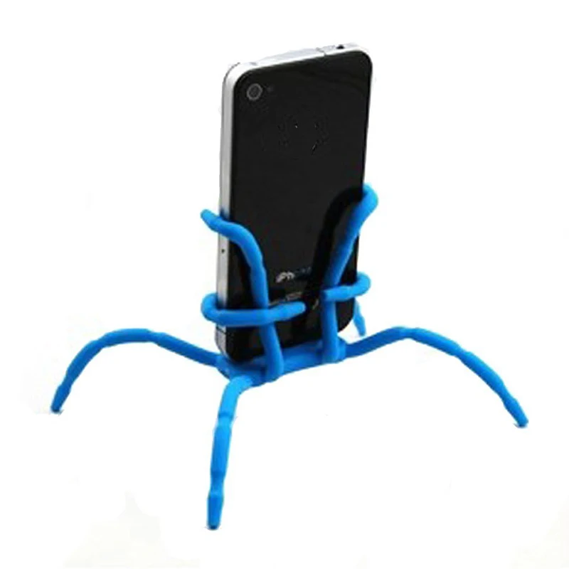 

Flexible Universal Phone Car Holder Mount and Stand For iPhone 6 5S 5C 4S and Andriod Phones Blue