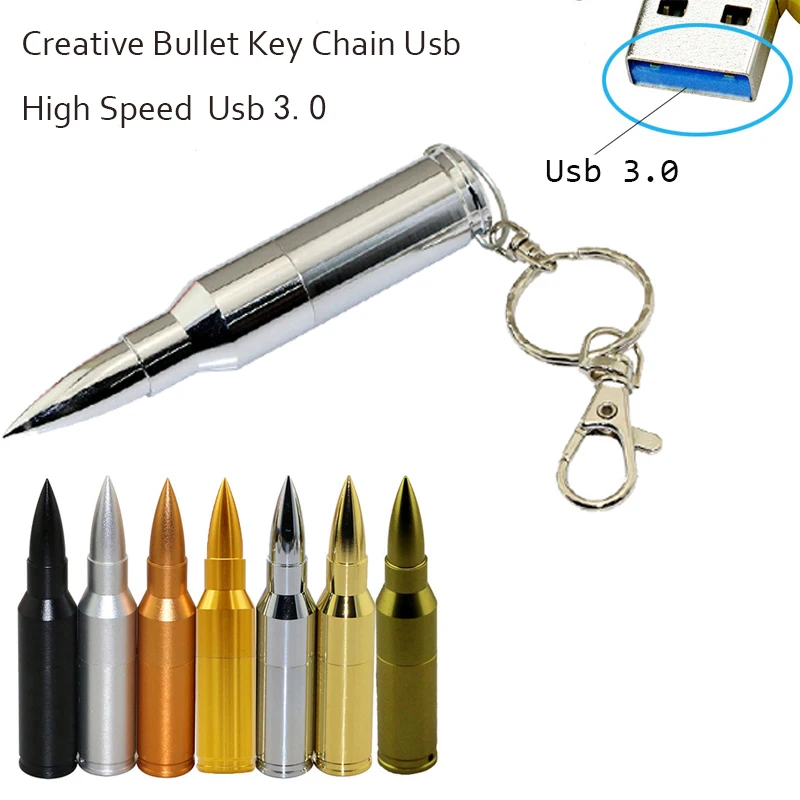 Высокоскоростной Usb флеш накопитель 8 ГБ 16 32 64 3 0 в форме пули карта памяти Usb|bullet