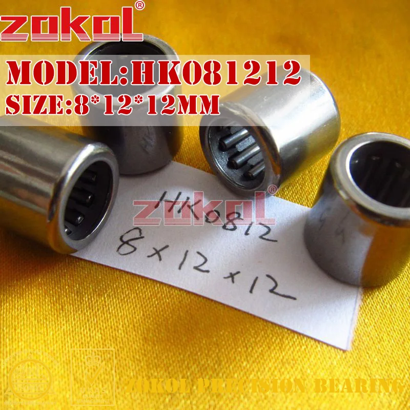 

ZOKOL bearing HK081212 HK0812 Needle Roller Bearing 8*12*12mm