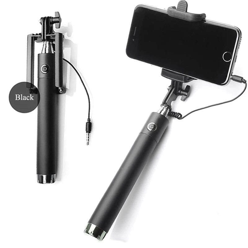 

Extendable Folding Wired Self Selfie Stick Monopod For Samsung for Galaxy S5 Note3 for iphone 6 5S Perche Selfies Selfiepod #2