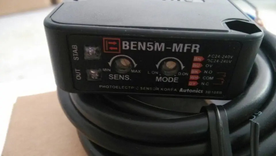 Freeshipping NEW Autonics BEN5M MFR Retroreflective Photoelectric