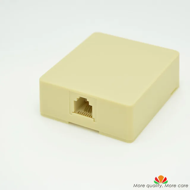 Easy 1 port telephone box Desktop junction box Single port extension