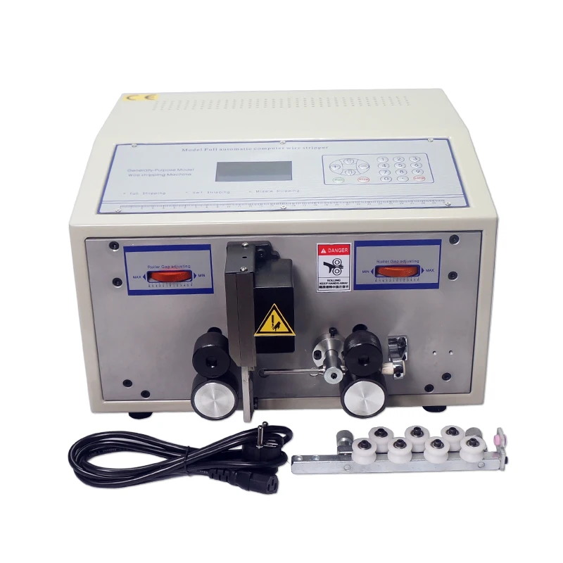  SWT508C computer control automatic wire stripping peeling machine for cutting wire 1mm-2.5mm with 2