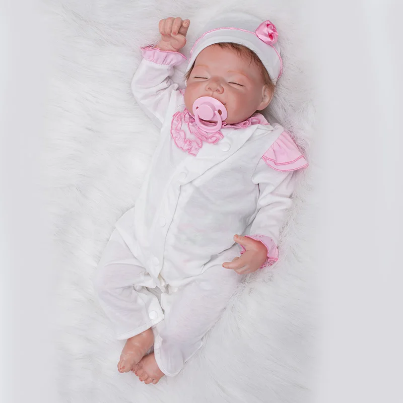 

Alive Dolls Sweet Dreams Bedtime Toys For Children Adorable Reborn Bebe de Menina YOT-4R1 Silicone Reborn Doll Boys Sleeping
