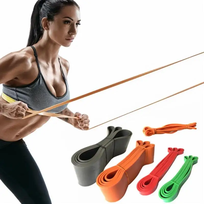 

Nature Latex Resistance Band Pull Up Rubber Expander Crossfit Muscle Power Training Loop Gym Yoga Workout Fitness Equipment