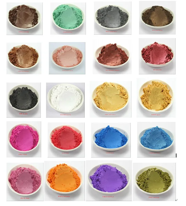 

50g Healthy Natural Mineral Mica Powder DIY For Soap Dye Soap Colorant makeup Eyeshadow Soap Powder Skin Care Free Shipping