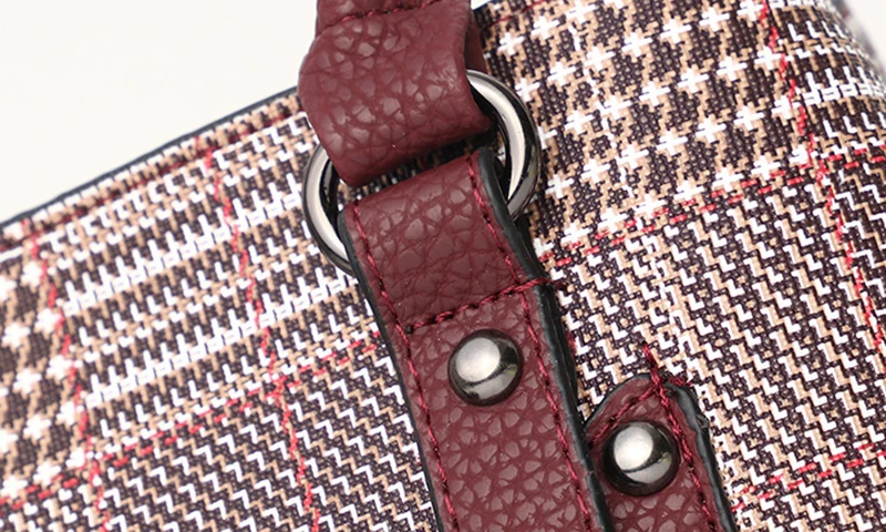 Women Leather Lattice Handbag Female Hairball Crossbody Shoulder Bags Lady Fashion Messenger Tote Top-Handle Purse Sac SS7256 (13)