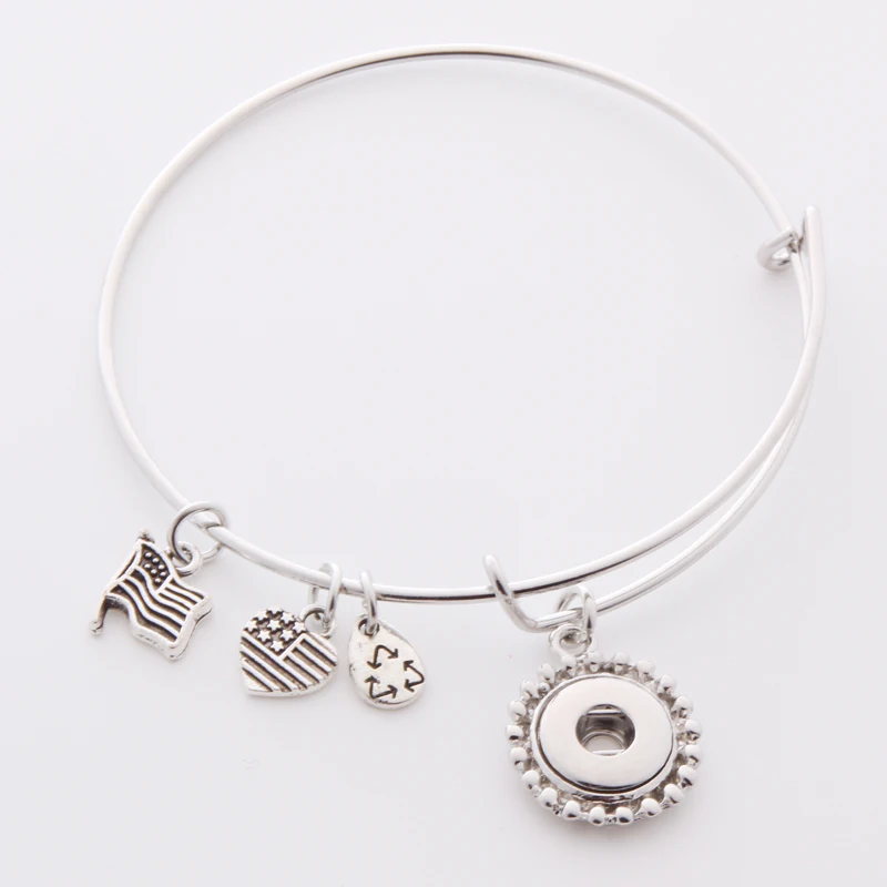 2016 Arm Bracelets For Women Adjustable Wire Bracelets With Charms