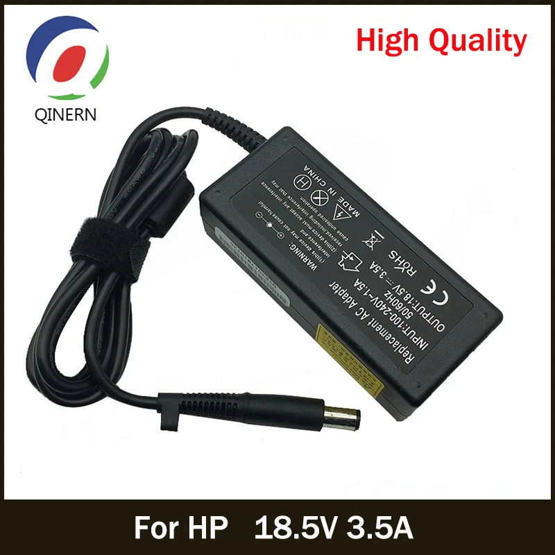 

18.5V 3.5A 65W 7.4*5.0mm 8 pin Laptop Power Supply Adapter Charger For HP Compaq 6720s 500 510 dv4 dv5 dv7 G3000 G5000 G6000 G7