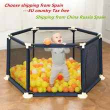 Детский манеж, портативное пластиковое ограждение для детей, складное защитное ограждение, барьеры для шарикового бассейна, для детского путешествия, баскетбольное кольцо