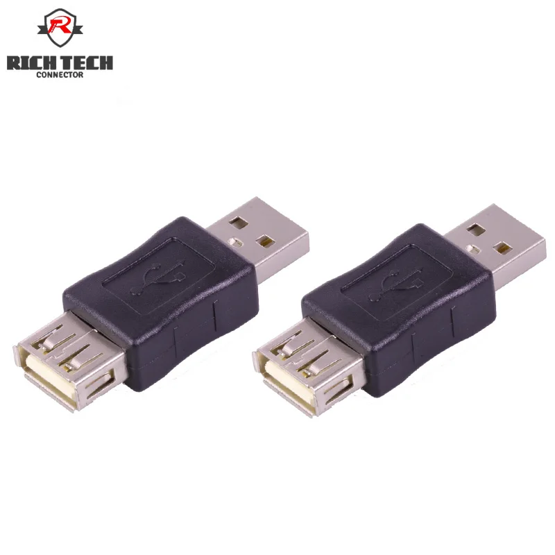 USB разъем 2 0 штекер гнездо адаптер/конвертер|Соединители| |