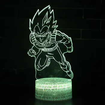 

Seven Dragon Ball 3d Lamp White base Lovely 7 color change 3d Light Fixtures Usb Led Night Light
