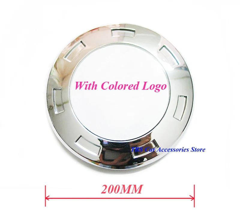 

1pcs 200mm Chrome Colorized or Silver Crest 22" Wheel Center Hub Cap Cover Emblem Badge for 2007-2014 Cadillac Escalade 9596649