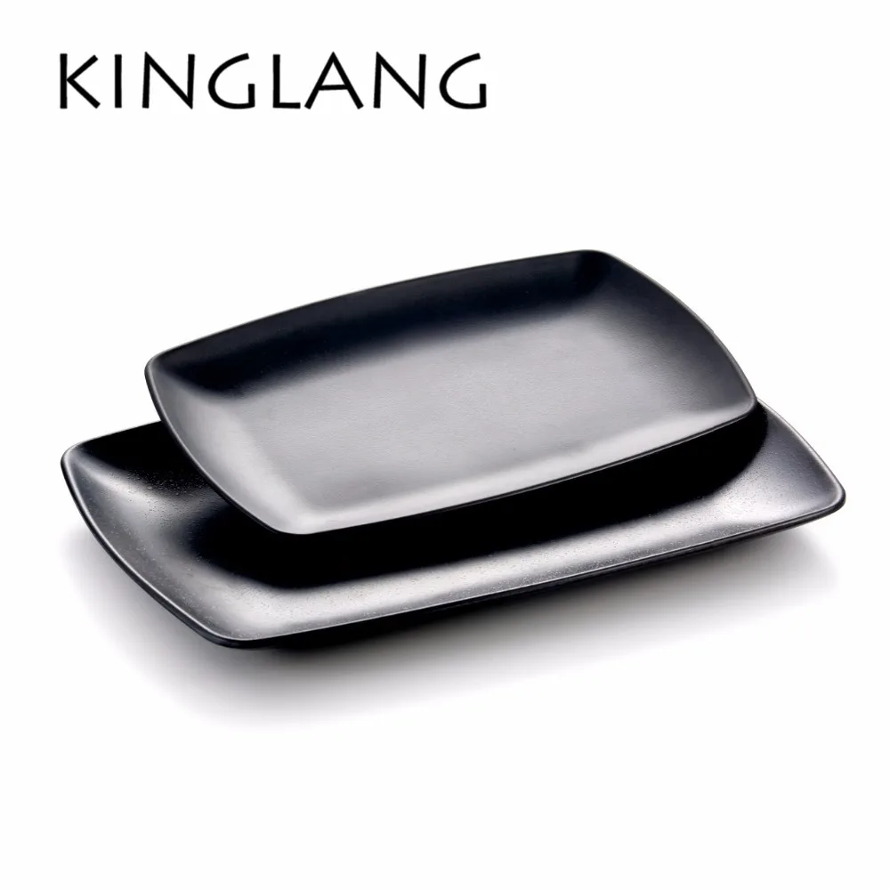 NEW ! 1pcs Melamine high quality serving tray matte food platter