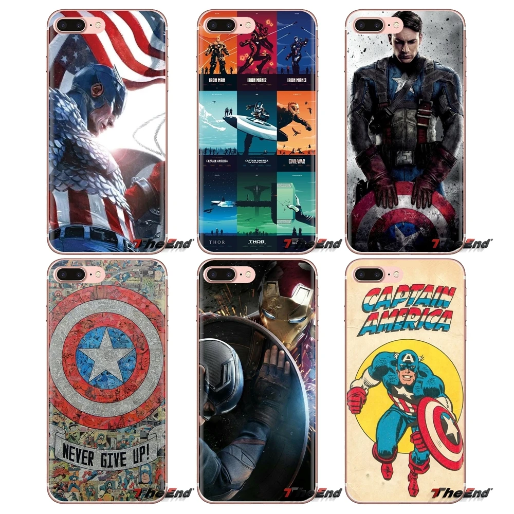 Мягкие прозрачные чехлы для Huawei Mate Honor 4C 5C 5X 6X 7 7A 7C 8 9 10 8C 8X 20 Lite Pro Captain America Flash |