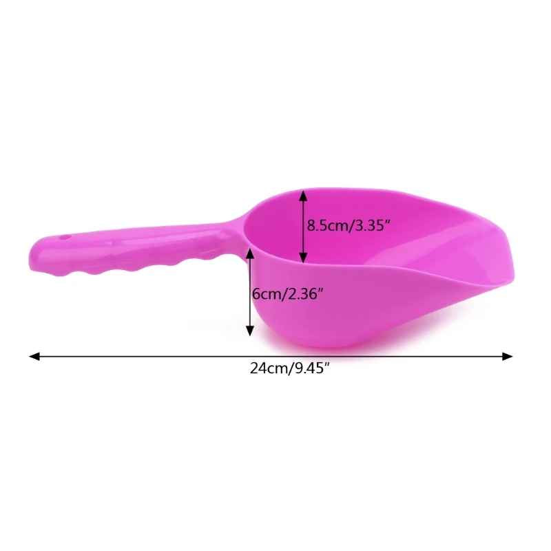 Пластиковая лопатка для еды, собак, щенков, кошек, кроликов, пластиковый пищевой совок для домашних животных, товары для домашних животных