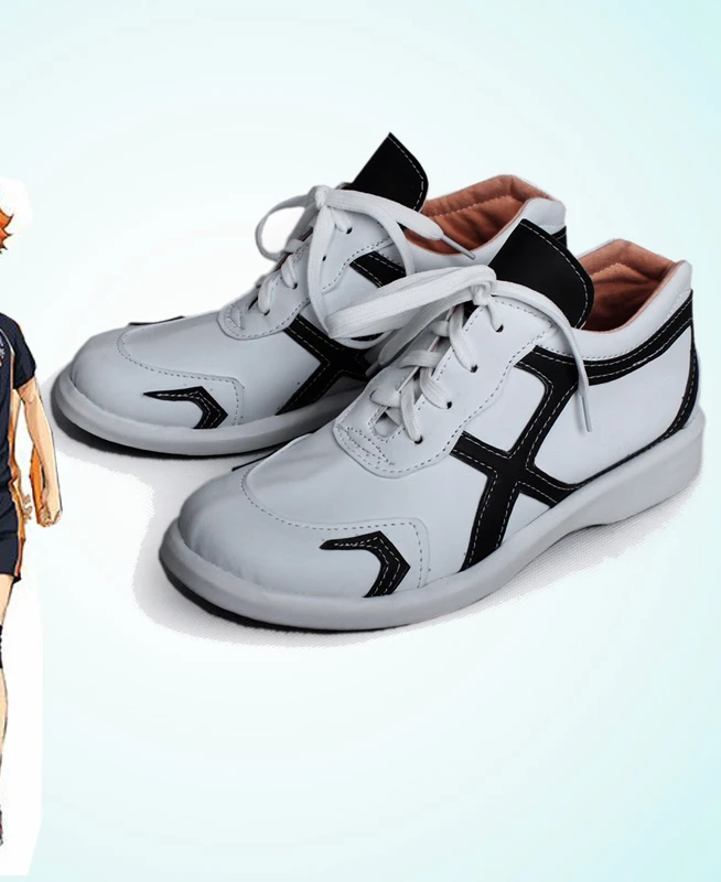 Haikyuu Hinata Syouyou White Black Cosplay Boots Shoes eBay
