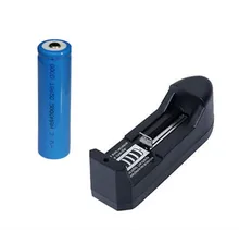 Frete grátis 1 pcs 18650 5000 mah Bateria Recarregável + AAA AA 18650 14500 10440 Bateria Recarregável Carregador Universal