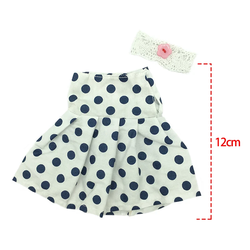 1pc Doll Clothes for 30cm Bunny Rabbit Plush Toys Floral Skirt Sweater Cloak Suit Accessories for 1/6 BJD Dolls Gifts for Girls 10