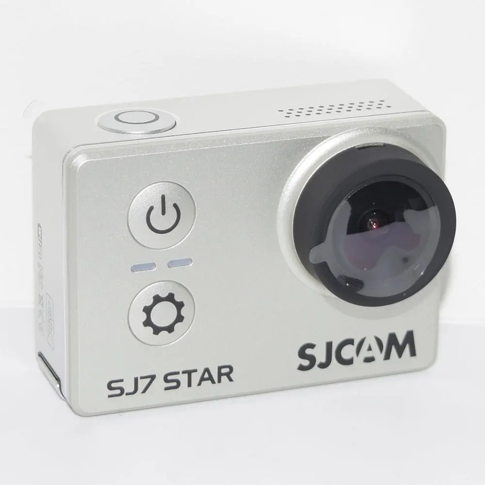 silver SJCAM SJ7 Star 4K Wifi Sports Action Camera