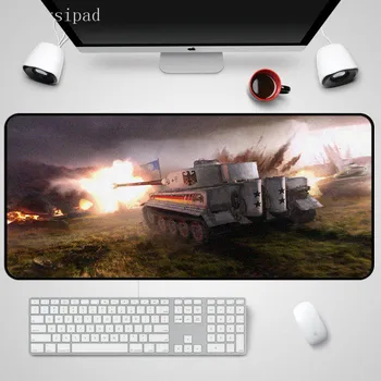 

Congsipad Large Size World of Tanks Gaming Mouse Pad Csgo LOL Pc Game Pad Mat DIY Padmouse Size400X900X4MM Lock Edge Table Mat