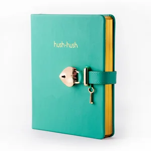 HUSH-HUSH MY SECRET DIARY GOLD Edition, Journal Diary Notebook With Lock