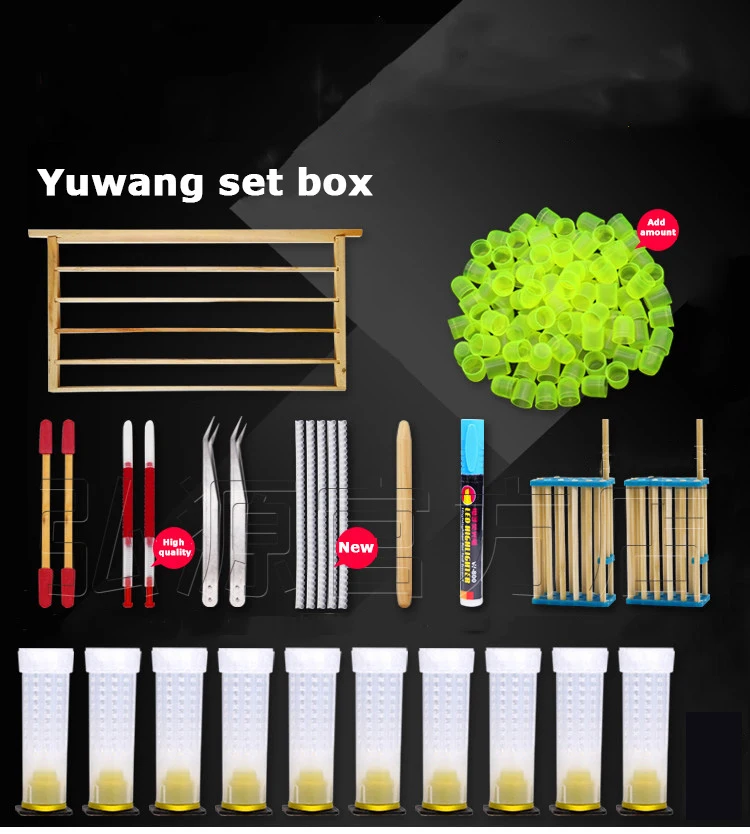 Cultivate the beemaster tool complete set of no-shift insect breeding king Yuwang box package 10 kinds bee tools Daquan | Дом и сад