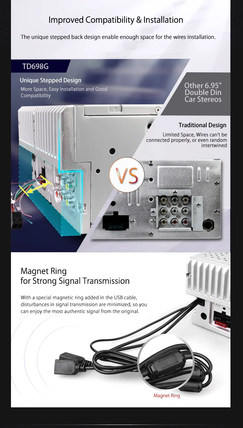 Sale XTRONS 6.95 inch HD Digital Touch Screen 2 din Car DVD Player Bluetooth GPS Navigation Screen Mirror Stereo Radio Steering Wheel 8 Sale XTRONS 6.95 inch HD Digital Touch Screen 2 din Car DVD Player Bluetooth GPS Navigation Screen Mirror Stereo Radio Steering Wheel 8