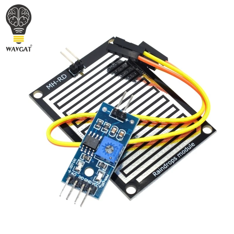 Snow Raindrops Detection Sensor Module Rain Weather Humidity For Arduino huismerk kopen in de aanbieding