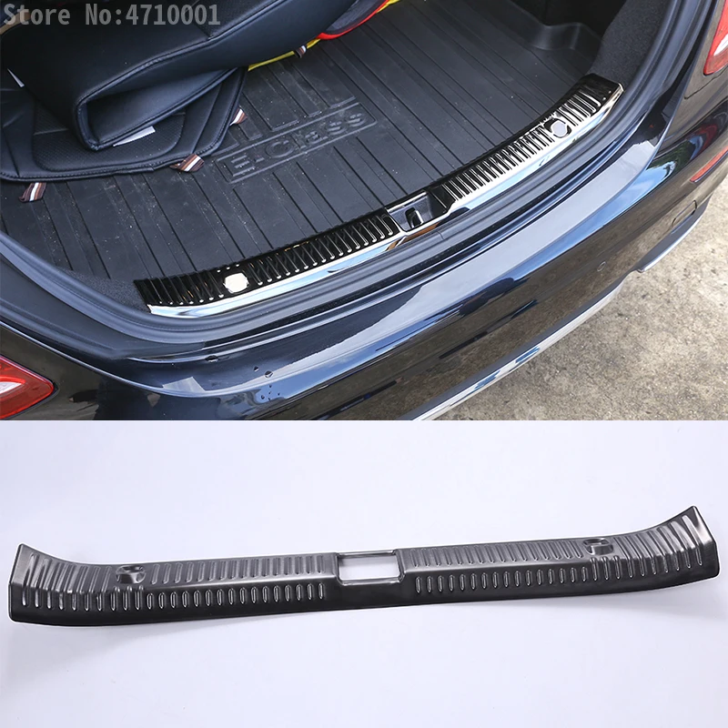 

Stainless Steel Interior Rear Bumper Protector Plate For Mercedes Benz E class W213 E200 E300 2016 2017