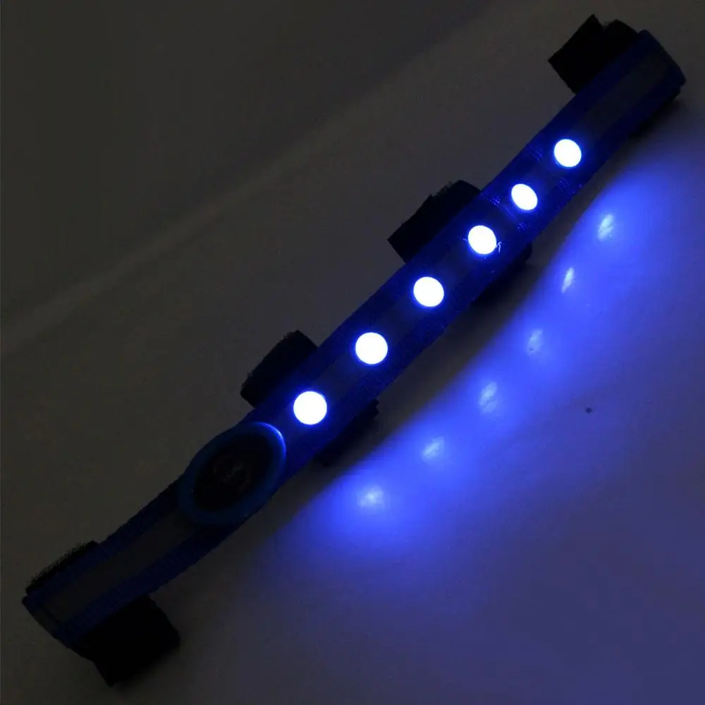 LED Horse Head Straps Night Visible Paardensport Equitation Blue Horse Head Straps Durable Portable Outdoor