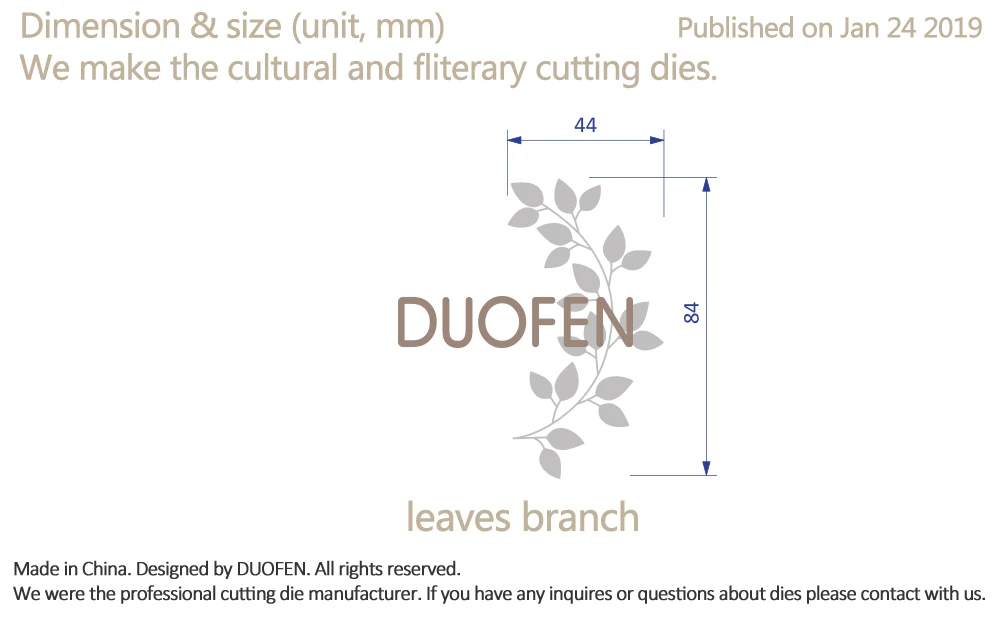 DUOFEN металлические режущие штампы листья ветка вырез кружева полые тиснение Трафарет DIY скрапбук бумага альбом бумажные поделки