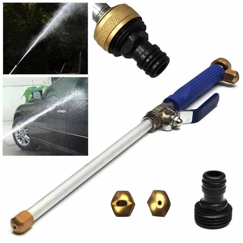 

Car High Pressure Washer Water Gun Power Washer Spray Nozzle Water Hose With 2 Spray Tips Cleaning Tools Garden Car Washer Gun