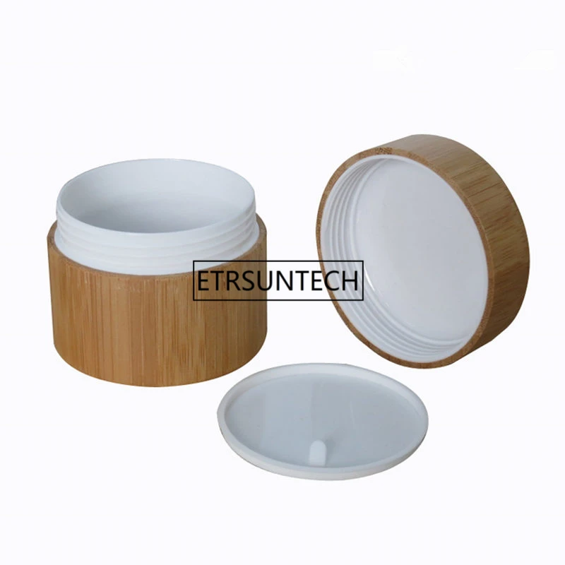 

30G 50G Bamboo Cream Jar Wooden Jar with PP Inner, Cosmetic Packaging Bottle Cream Jar F1615