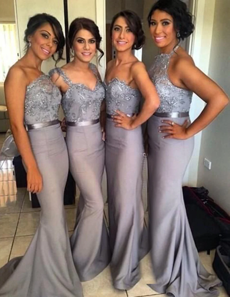 Gray Blue Bridesmaid Dresses Fashion Gray Blue Bridesmaid Dresses